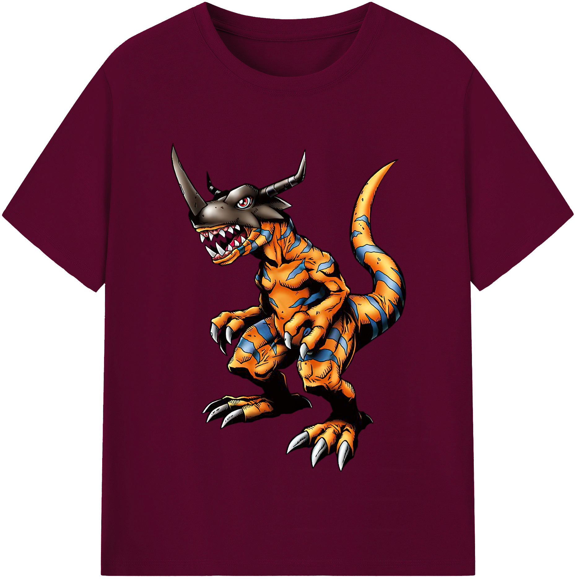 （画像用） Digimon デジタルモンスター/デジモン レディースカジュアルプリントTシャツ（綿100％）